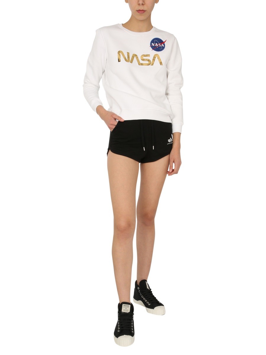 ALPHA INDUSTRIES "NASA" SWEATSHIRT - Image 2