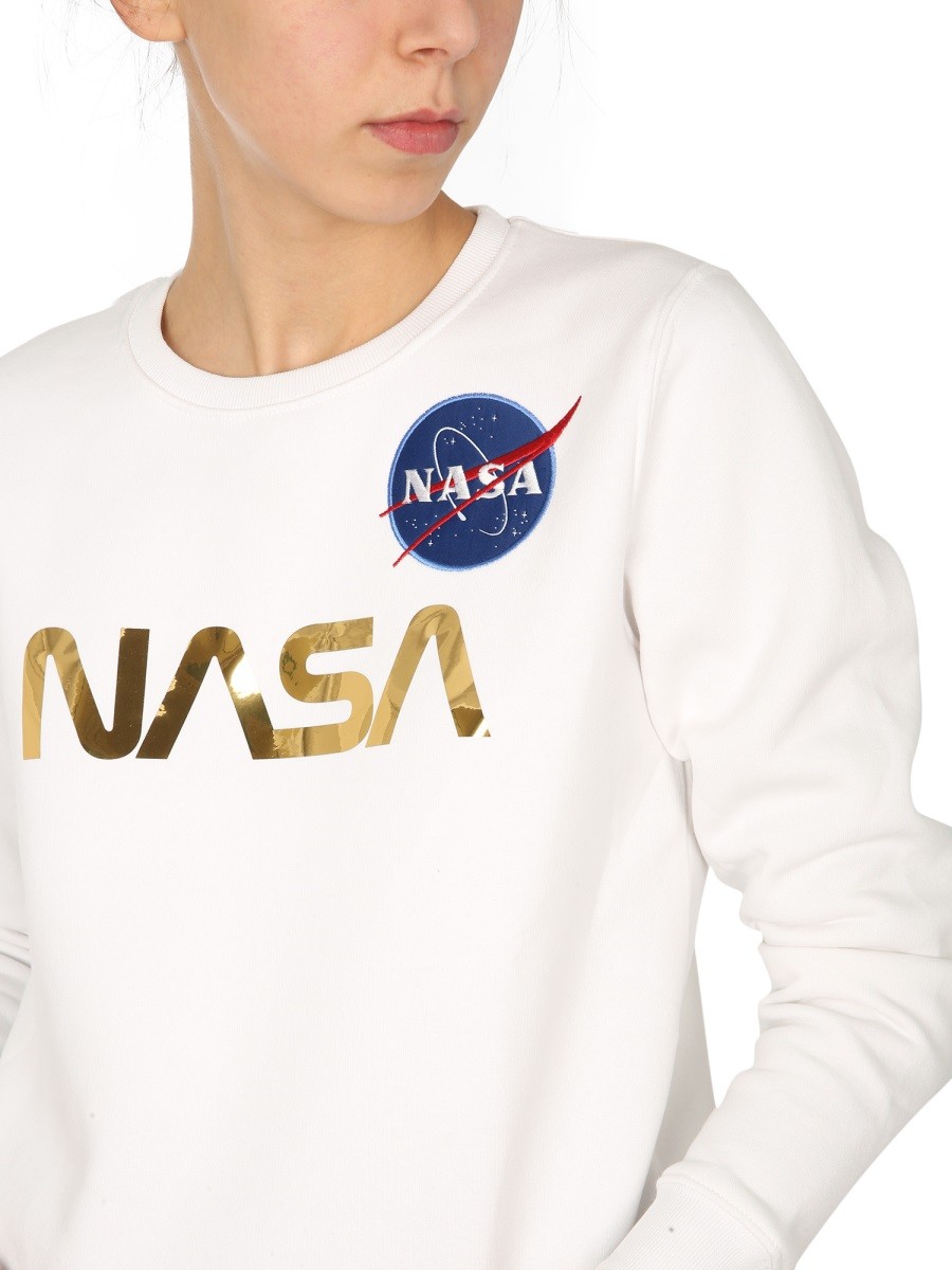 ALPHA INDUSTRIES "NASA" SWEATSHIRT - Image 4