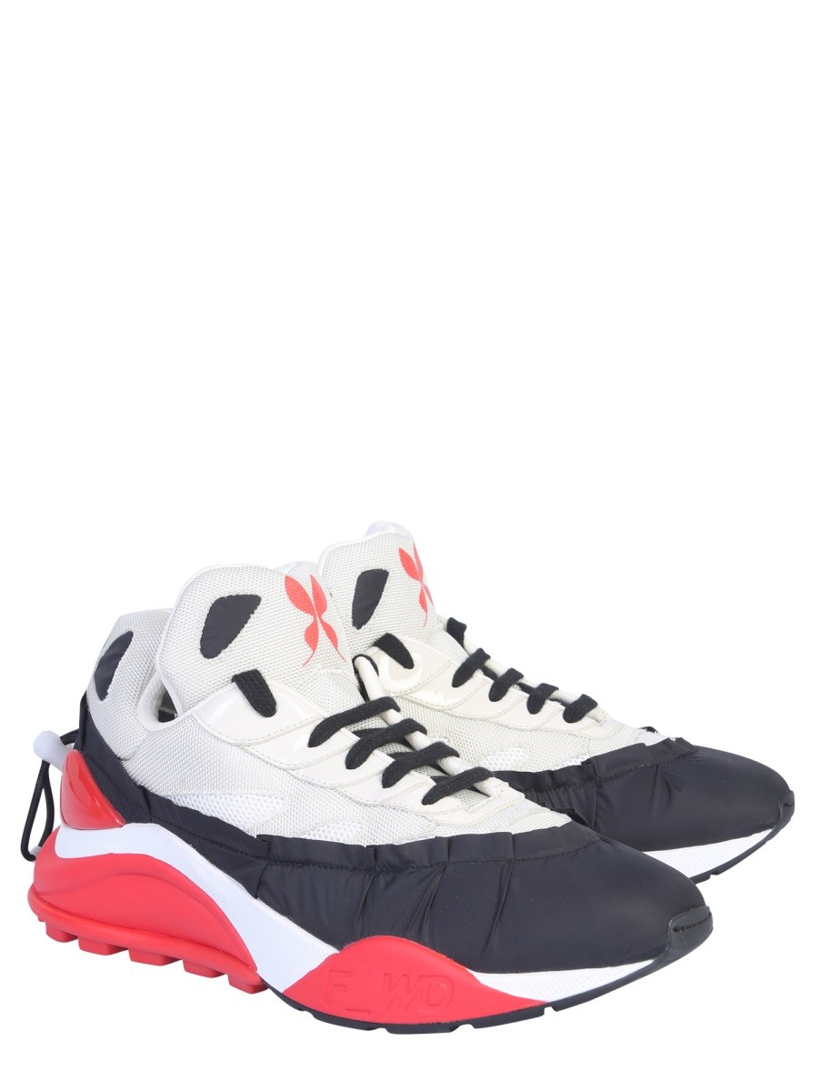 FORWARD NYLON AND MESH SNEAKERS - Image 2