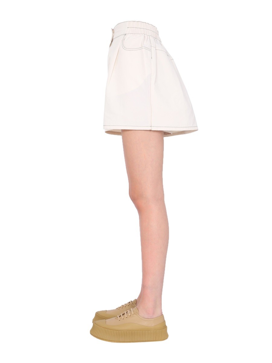 SUNNEI X ELEONORA BONUCCI - NYLON SHORTS - Image 4