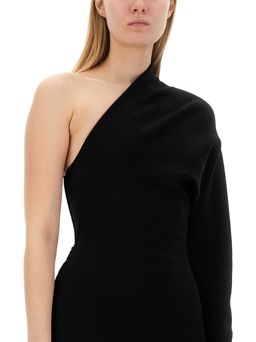 RICK OWENS - ONE-SHOULDER DRESS - Image 4