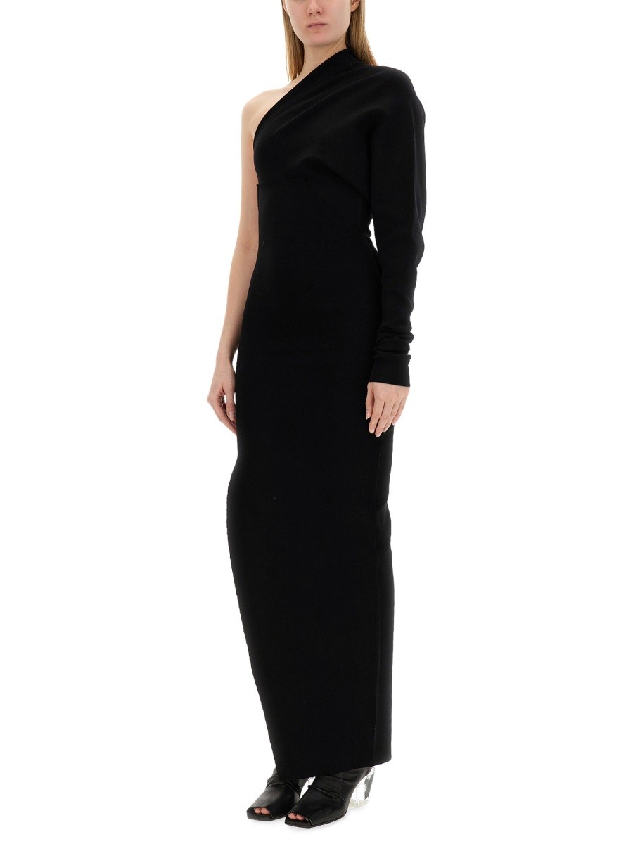 RICK OWENS - ONE-SHOULDER DRESS - Image 2