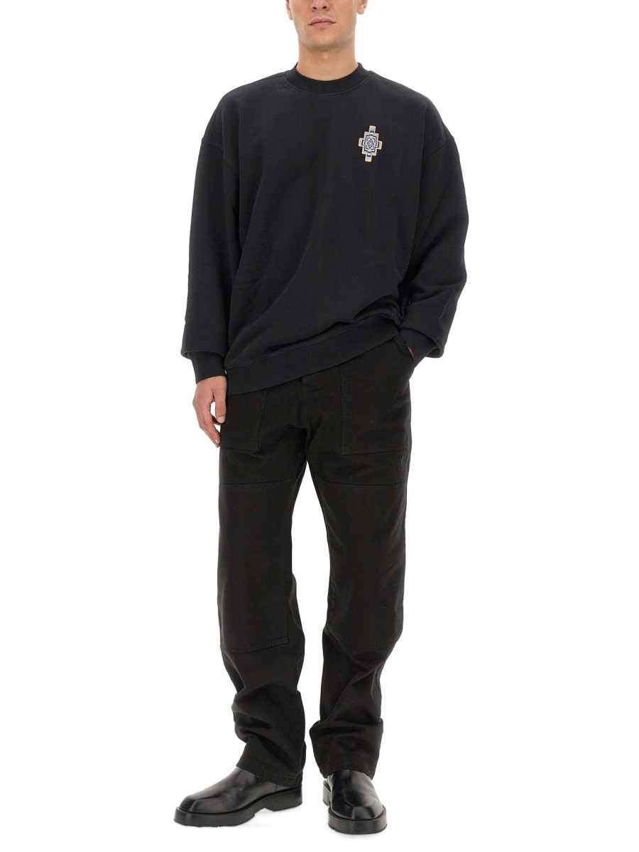 MARCELO BURLON COUNTY OF MILAN - OPTICAL CROSS SWEATSHIRT - Image 2
