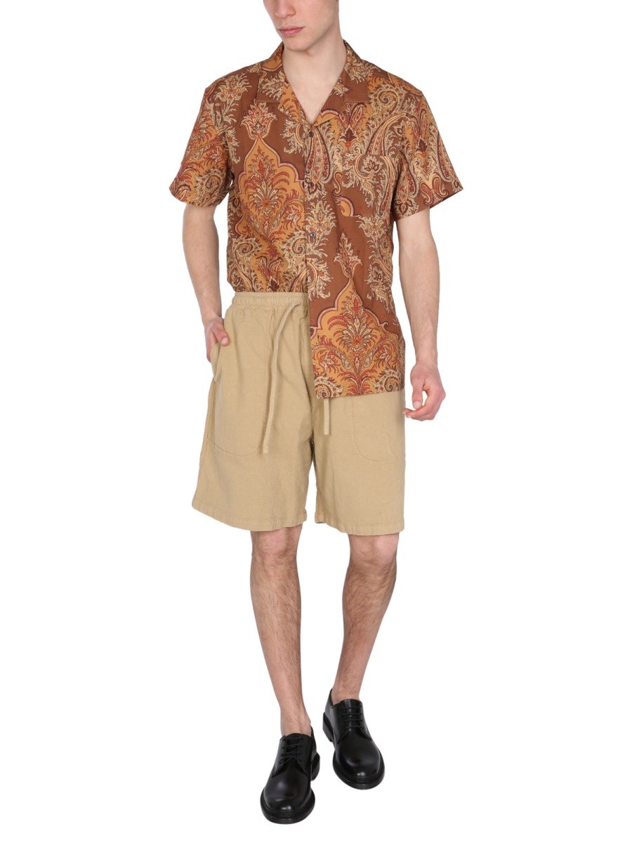 YMC PAISLEY JACQUARD SHORTS - Image 2