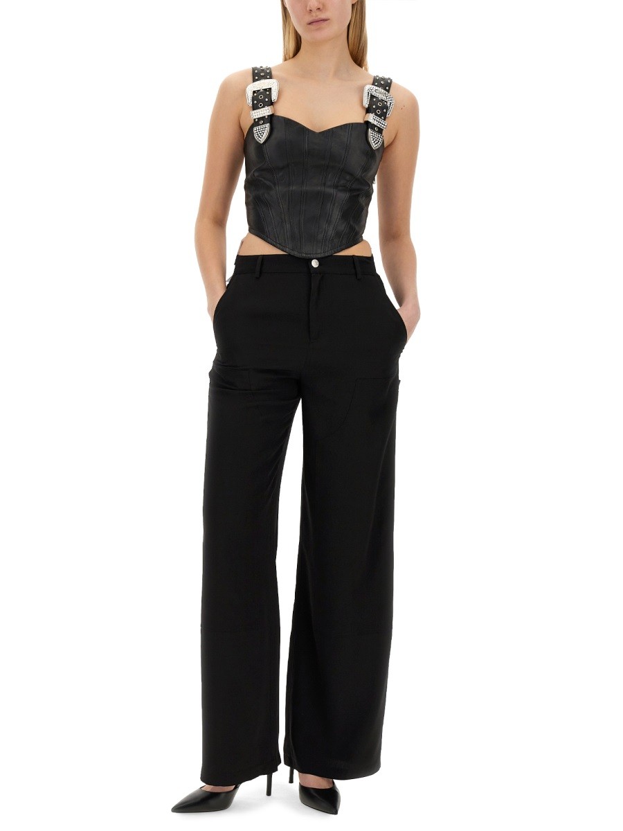 MOSCHINO JEANS - PALAZZO PANTS - Image 2