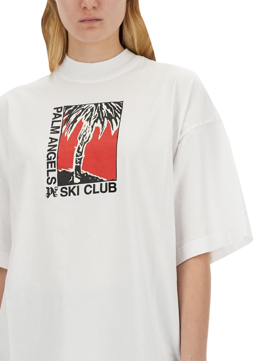 Palm Angels - PALM SKI CLUB T-SHIRT - Image 4
