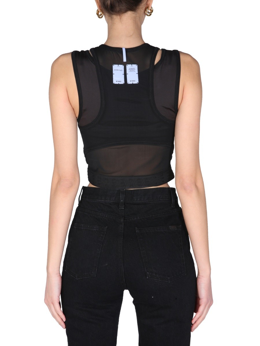 MCQ - "PANELLED SPORT" TOP - Image 4