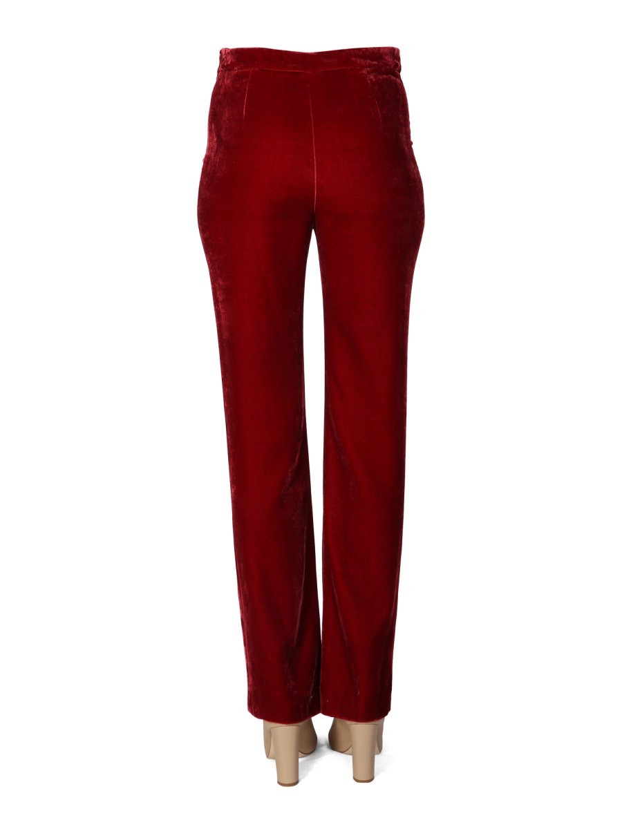 Boutique Moschino - PANNÉ VELVET PANTS - Image 4