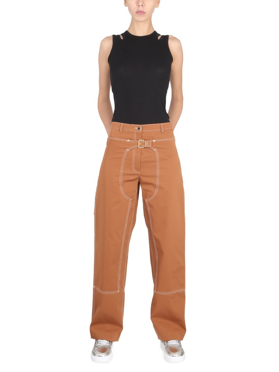 stella mccartney - PANTS WITH BUCKLE - Image 2