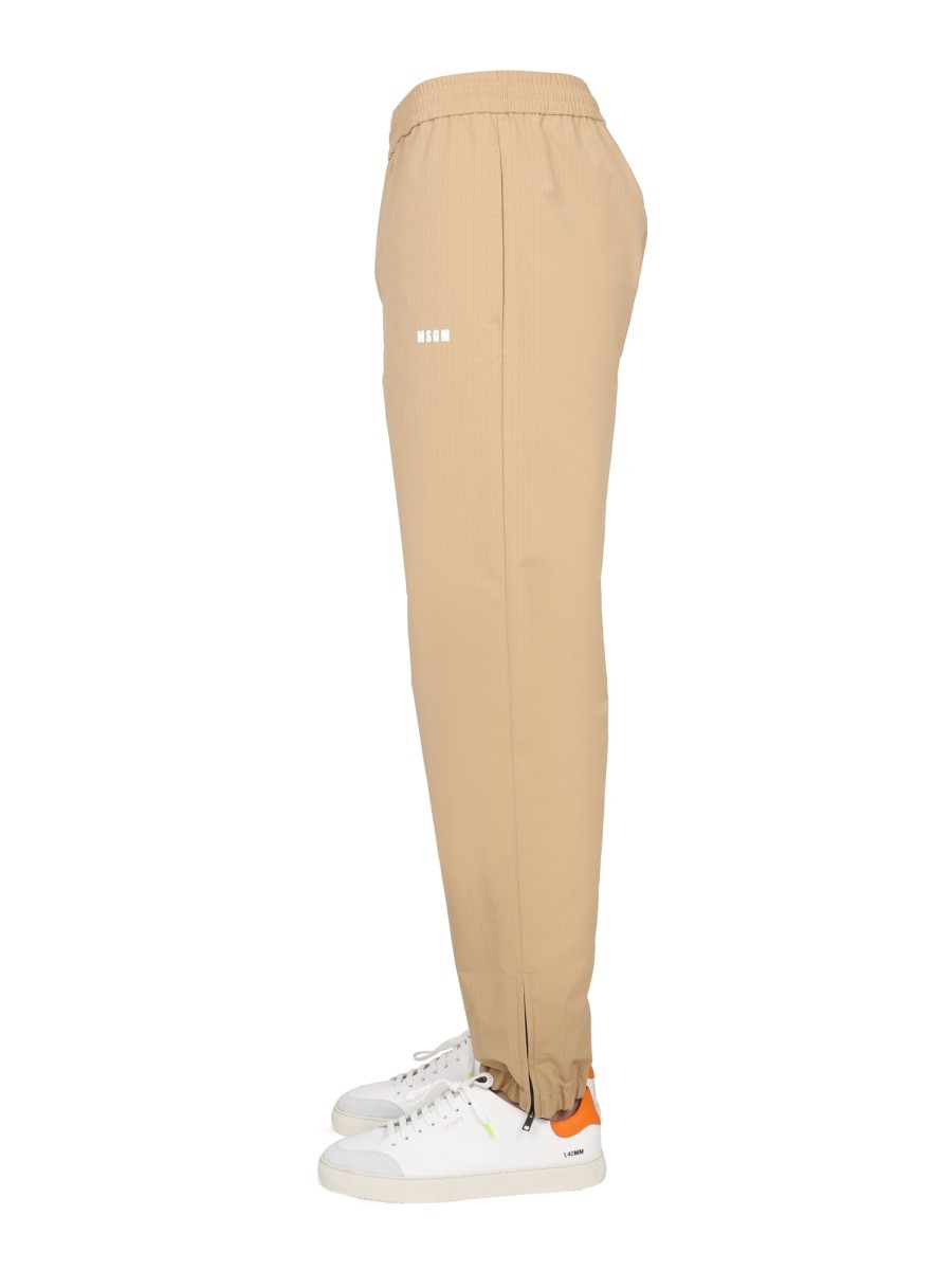 msgm - PANTS WITH LOGO - Image 3