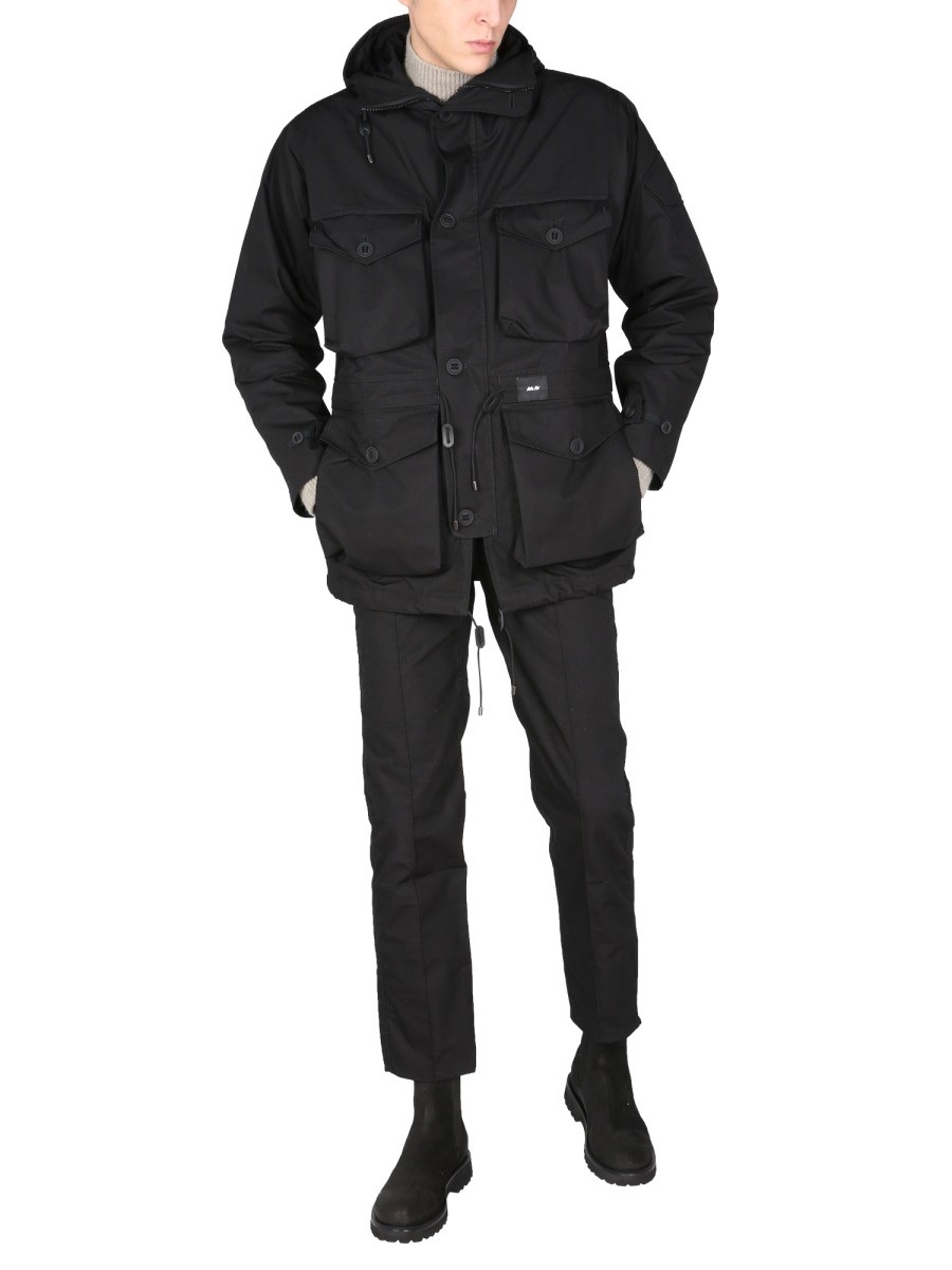 ARKAIR PANTS WITH LOGO BUTTON - Image 2