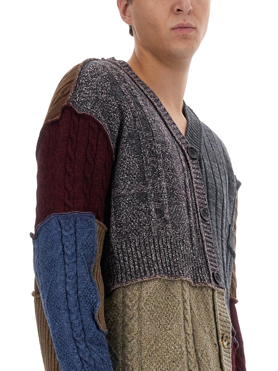 Dolce & Gabbana - PATCHWORK CARDIGAN - Image 4
