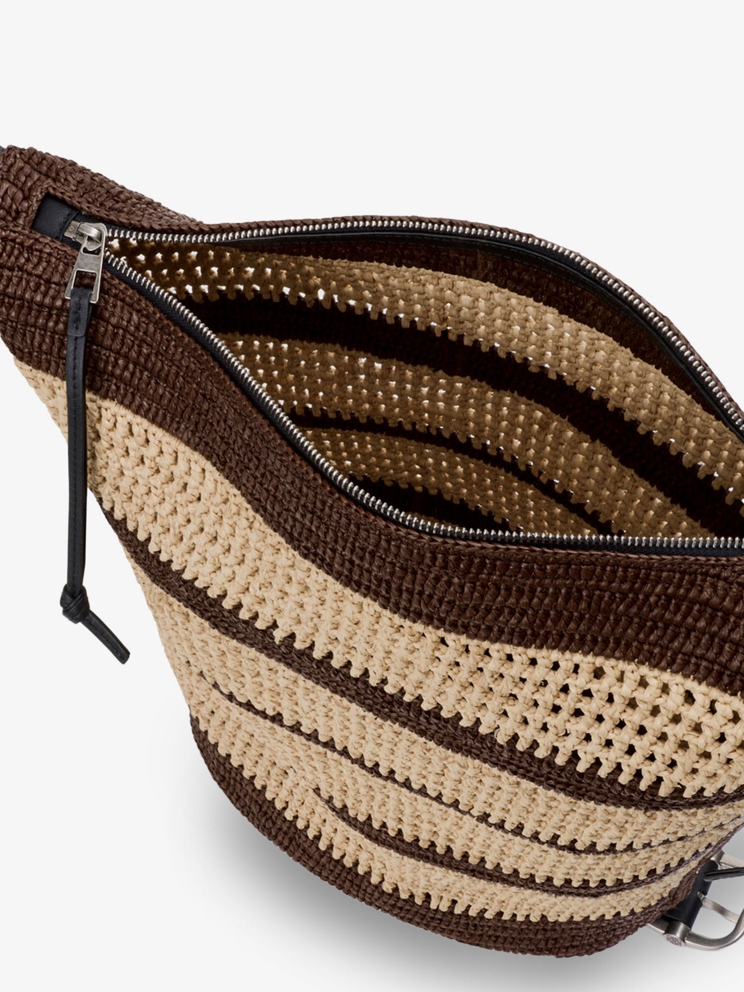 Paula's Ibiza Raffia Bucket Bag - Image 4