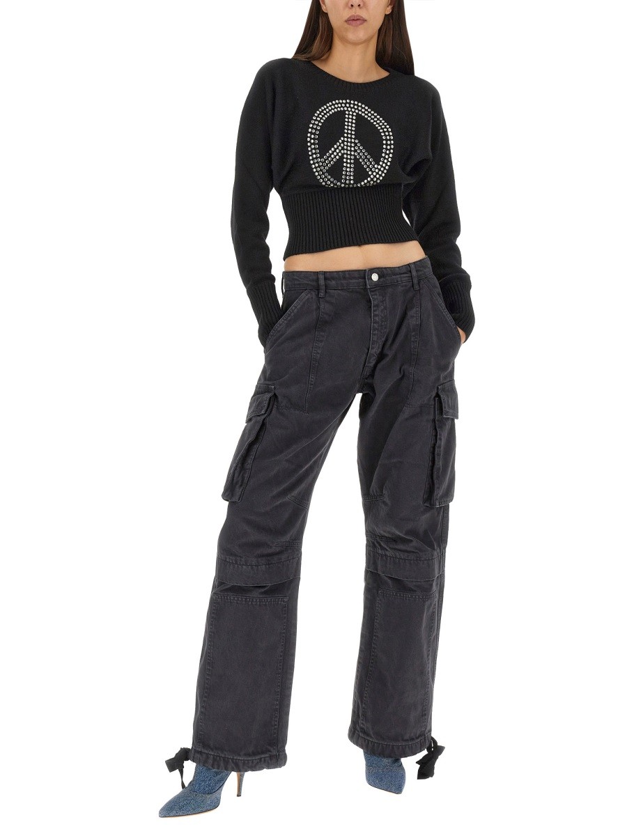 MOSCHINO JEANS - PEACE SYMBOL JERSEY - Image 2
