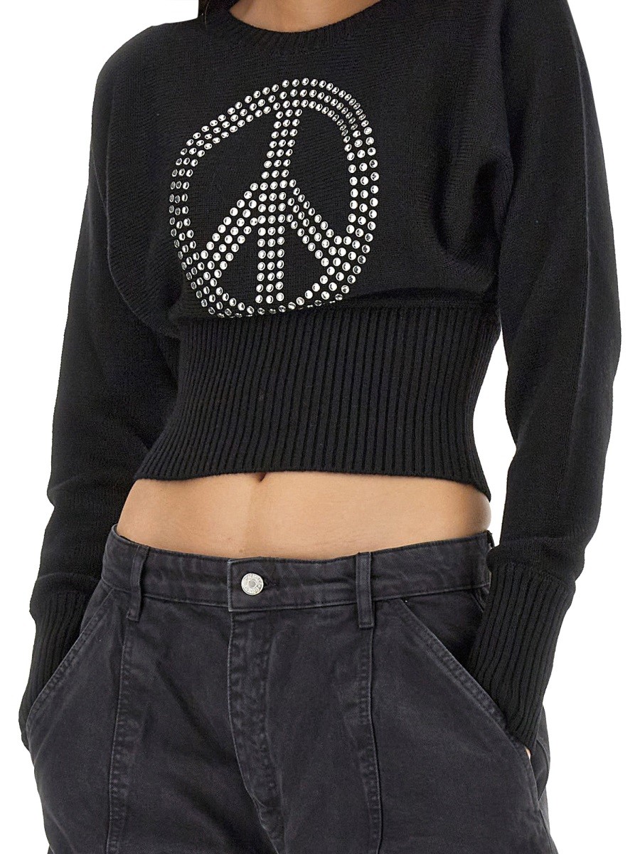 MOSCHINO JEANS - PEACE SYMBOL JERSEY - Image 4
