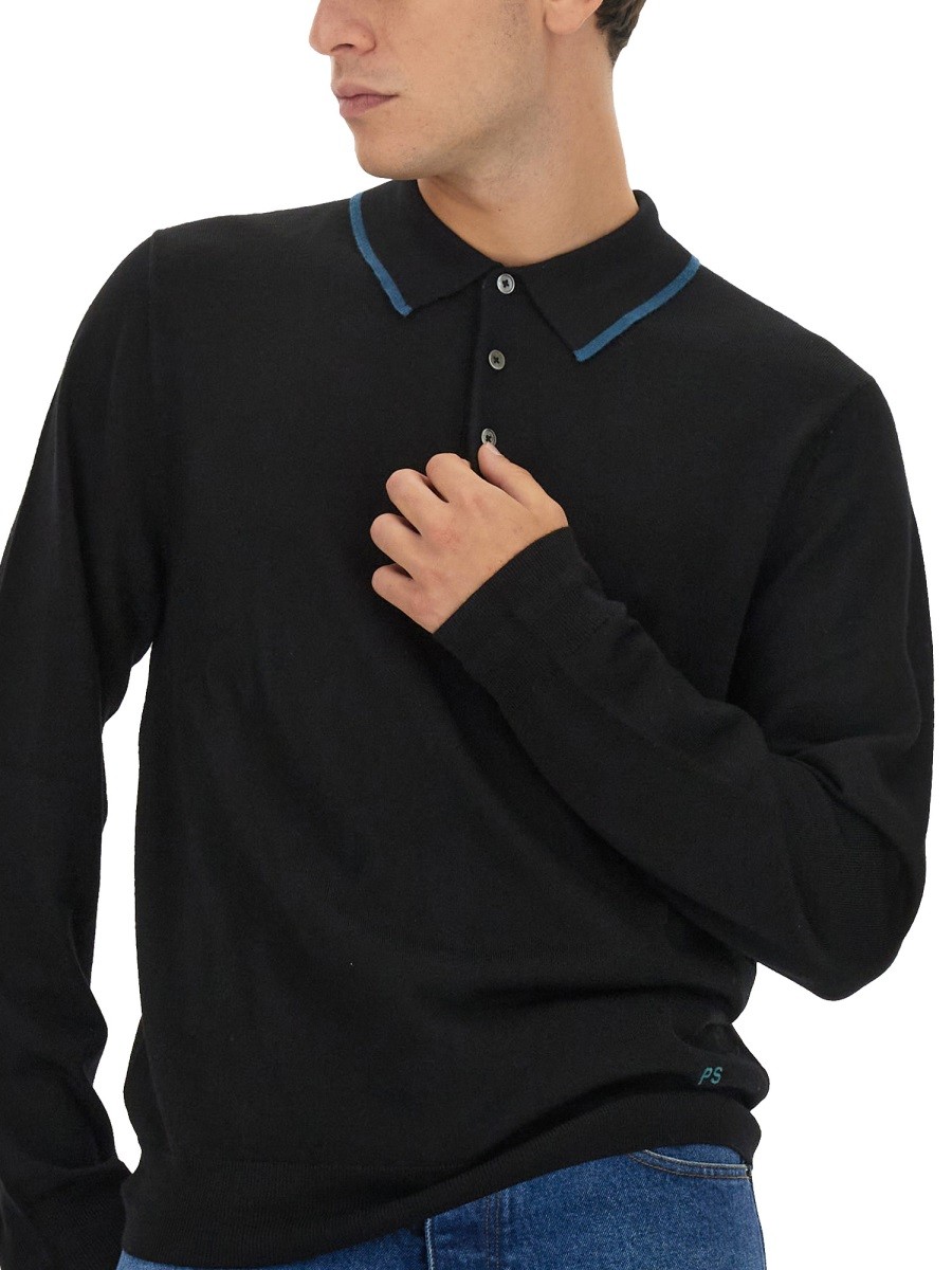 PS BY PAUL SMITH - POLO WITH LOGO - Image 4
