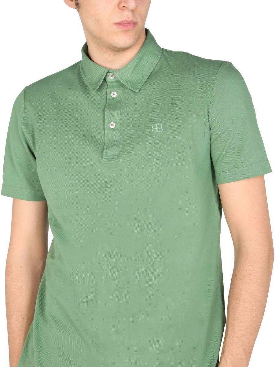 Ballantyne - POLO WITH LOGO EMBROIDERY - Image 4