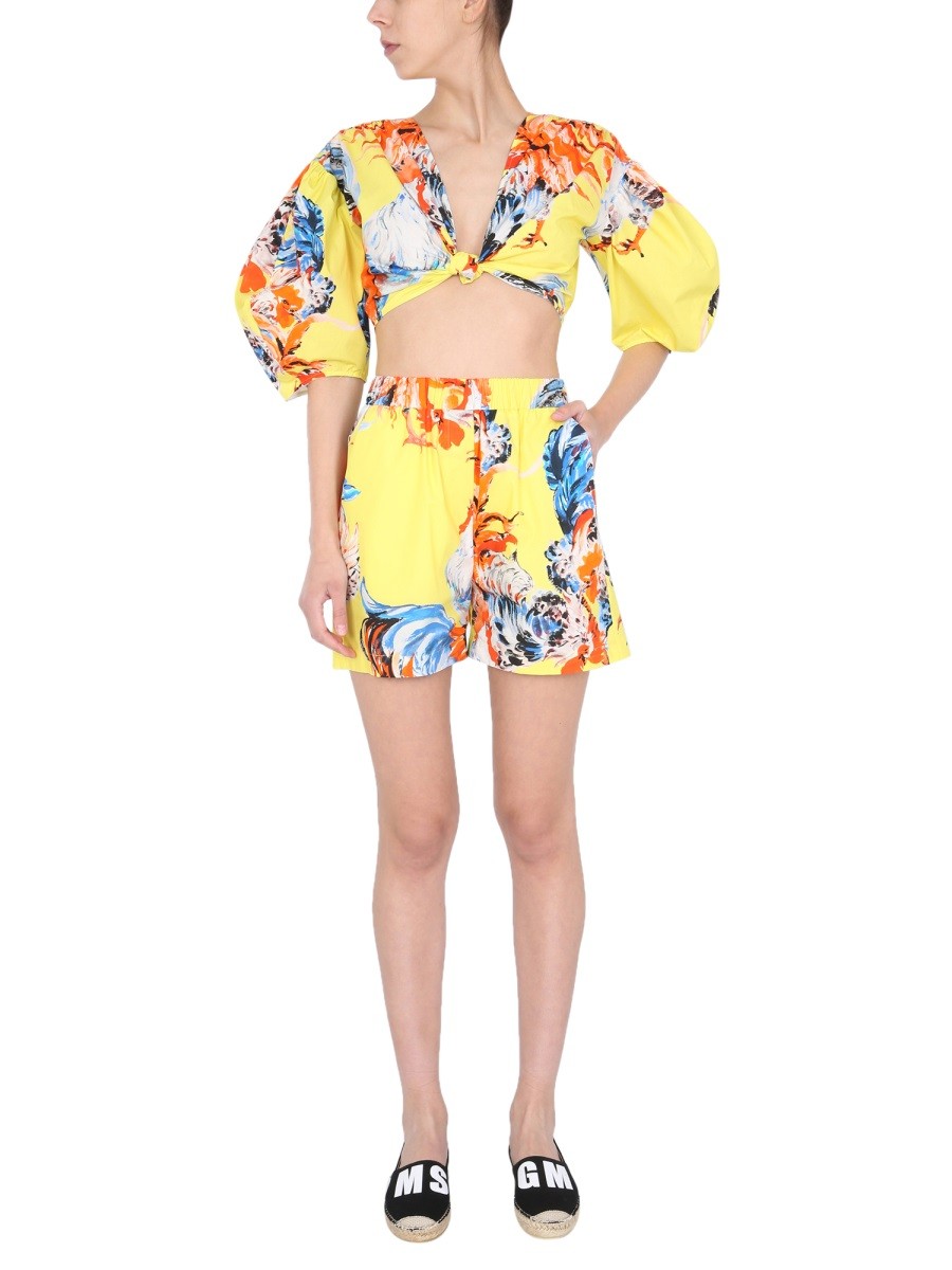 msgm - PRINTED SHORTS - Image 2