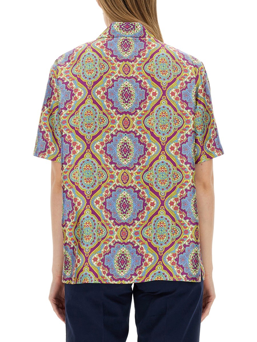 Etro - PRINTED SILK SHIRT - Image 3