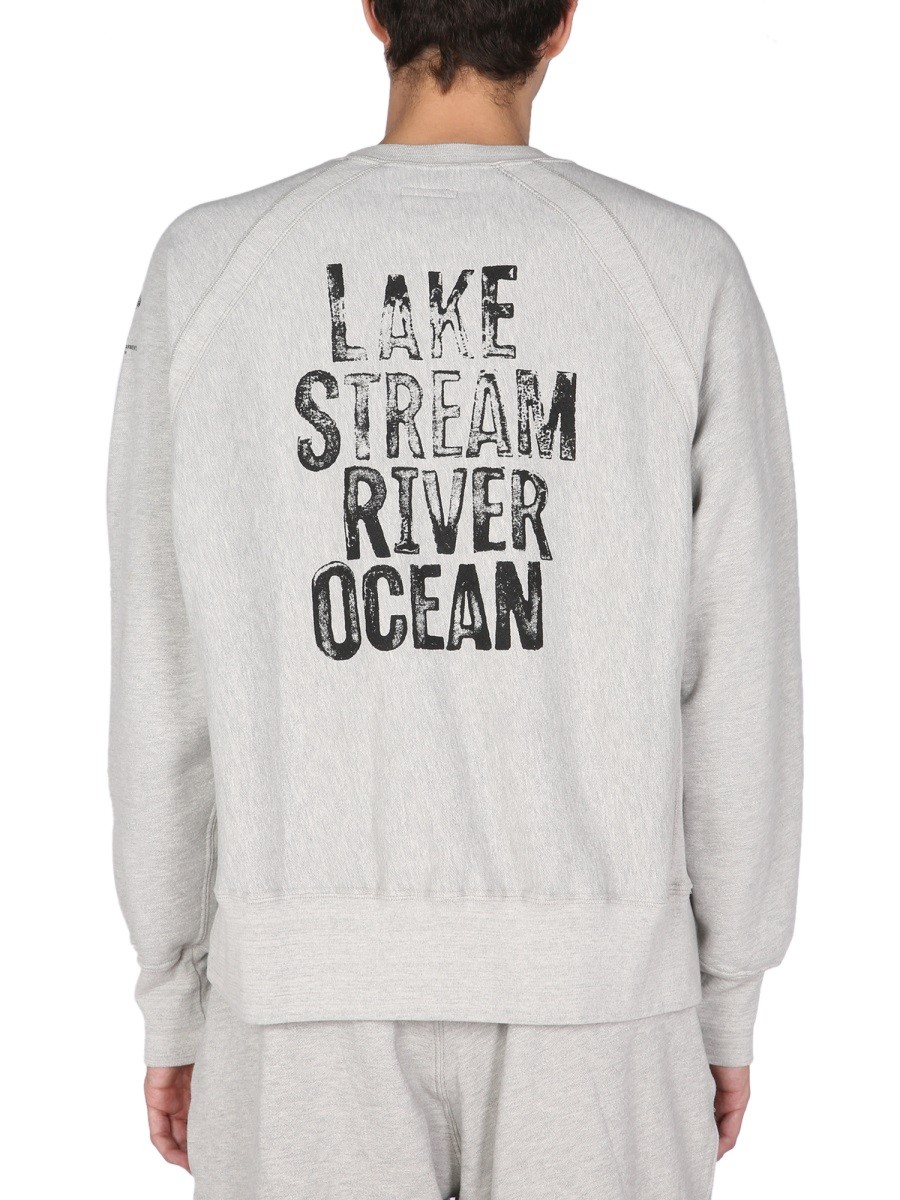 ENGINEERED GARMENTS PRINTED SWEATSHIRT - Image 3