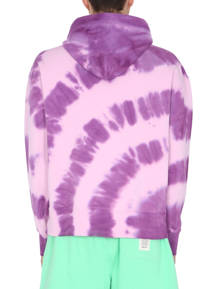 msgm - PRINTED SWEATSHIRT WITH MICRO LOGO - Image 3