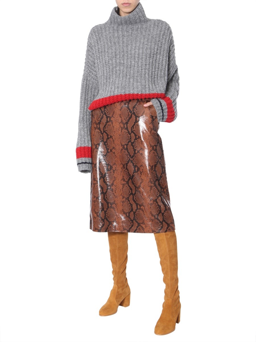 Dsquared PYTHON PRINT SKIRT - Image 2