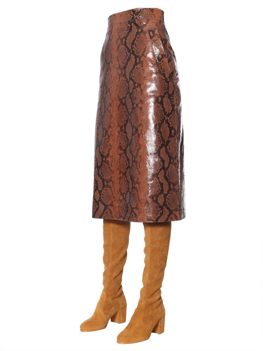 Dsquared PYTHON PRINT SKIRT - Image 3