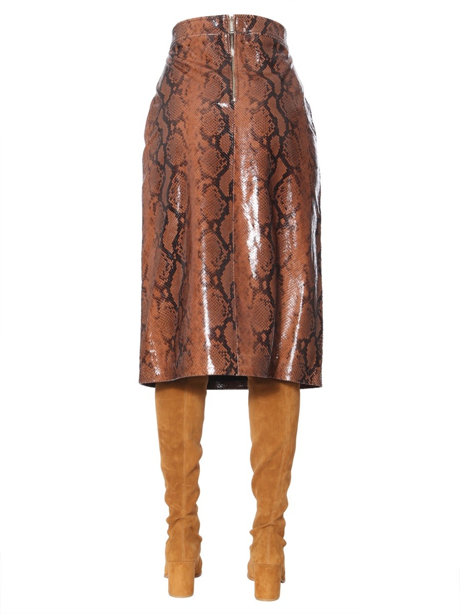 Dsquared PYTHON PRINT SKIRT - Image 4