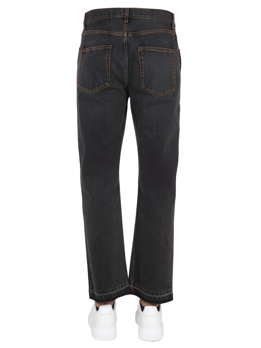 Alexander Mcqueen - RAW CUT JEANS - Image 4