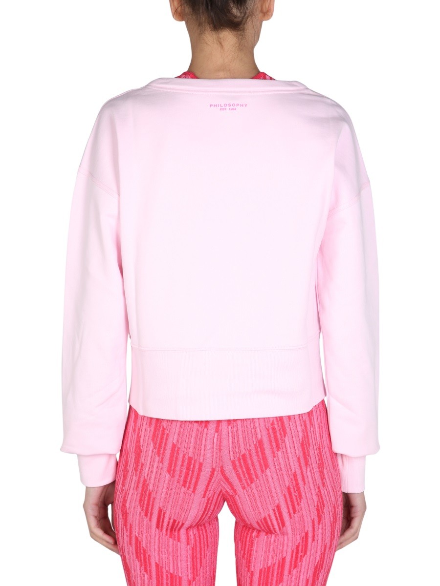 Philosophy Di Lorenzo Serafini - REGULAR FIT SWEATSHIRT - Image 4