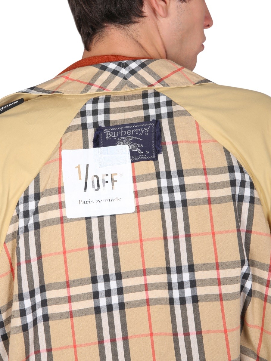 1/OFF REMADE BURBERRY TRENCH - Image 8