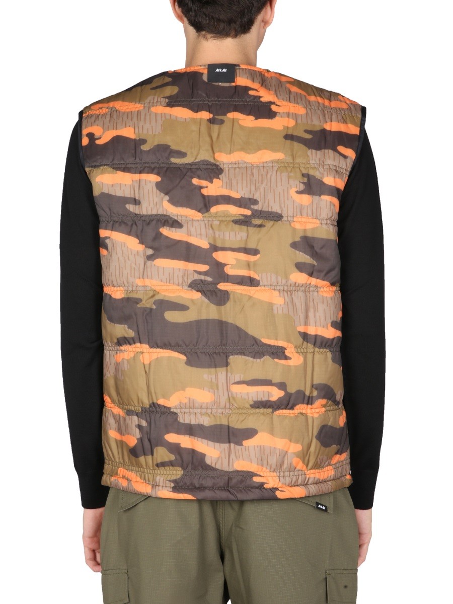 ARKAIR REVERSIBLE QUILTED GILET - Image 3