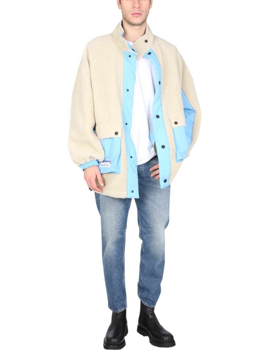 msgm REVERSIBLE SHERPA JACKET - Image 3