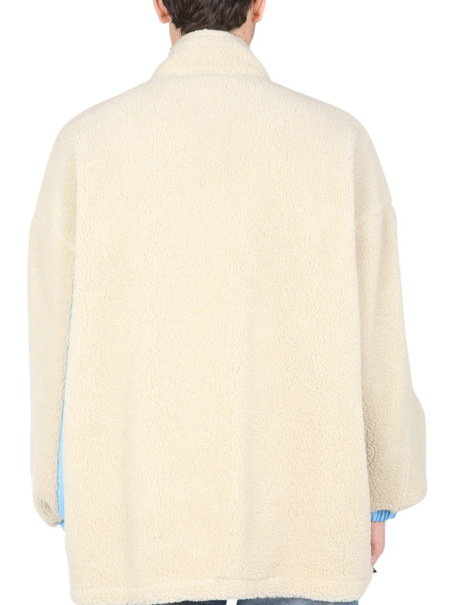 msgm REVERSIBLE SHERPA JACKET - Image 4