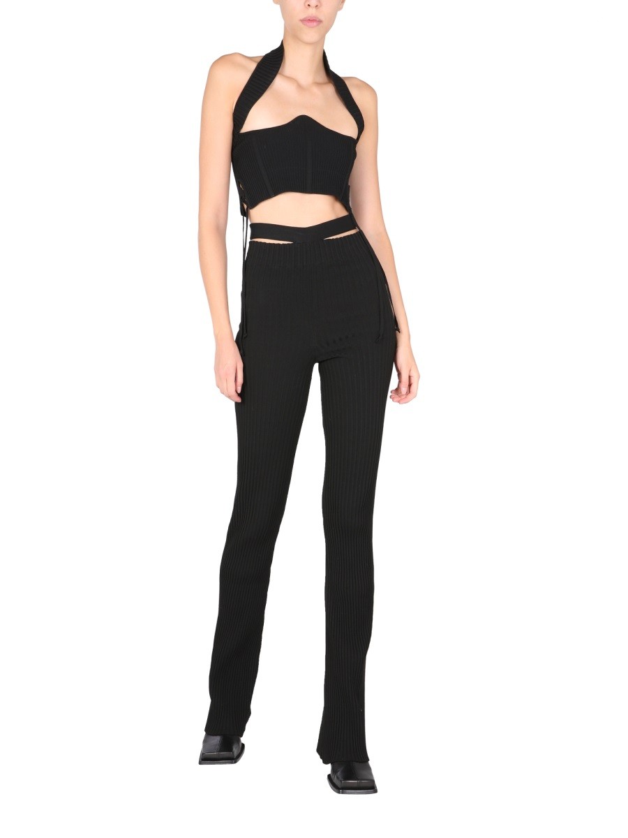 ANDREADAMO RIBBED BUSTIER - Image 2