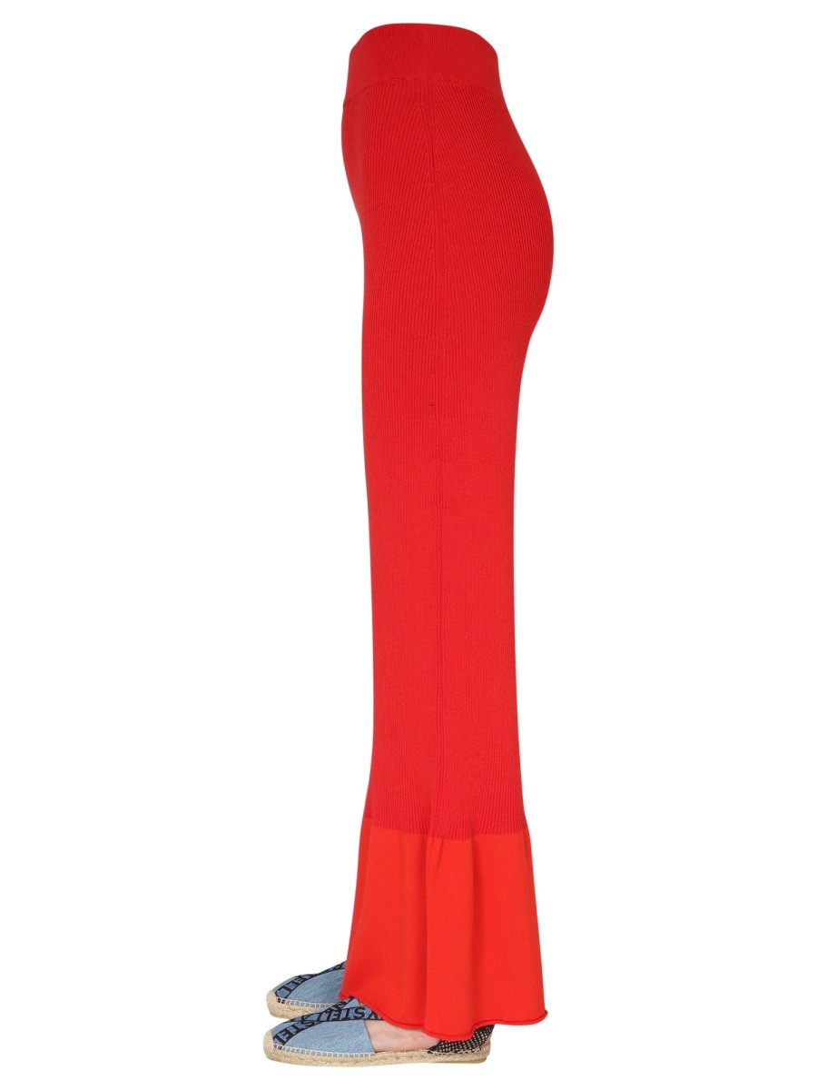 stella mccartney RIBBED KNIT TROUSERS - Image 3