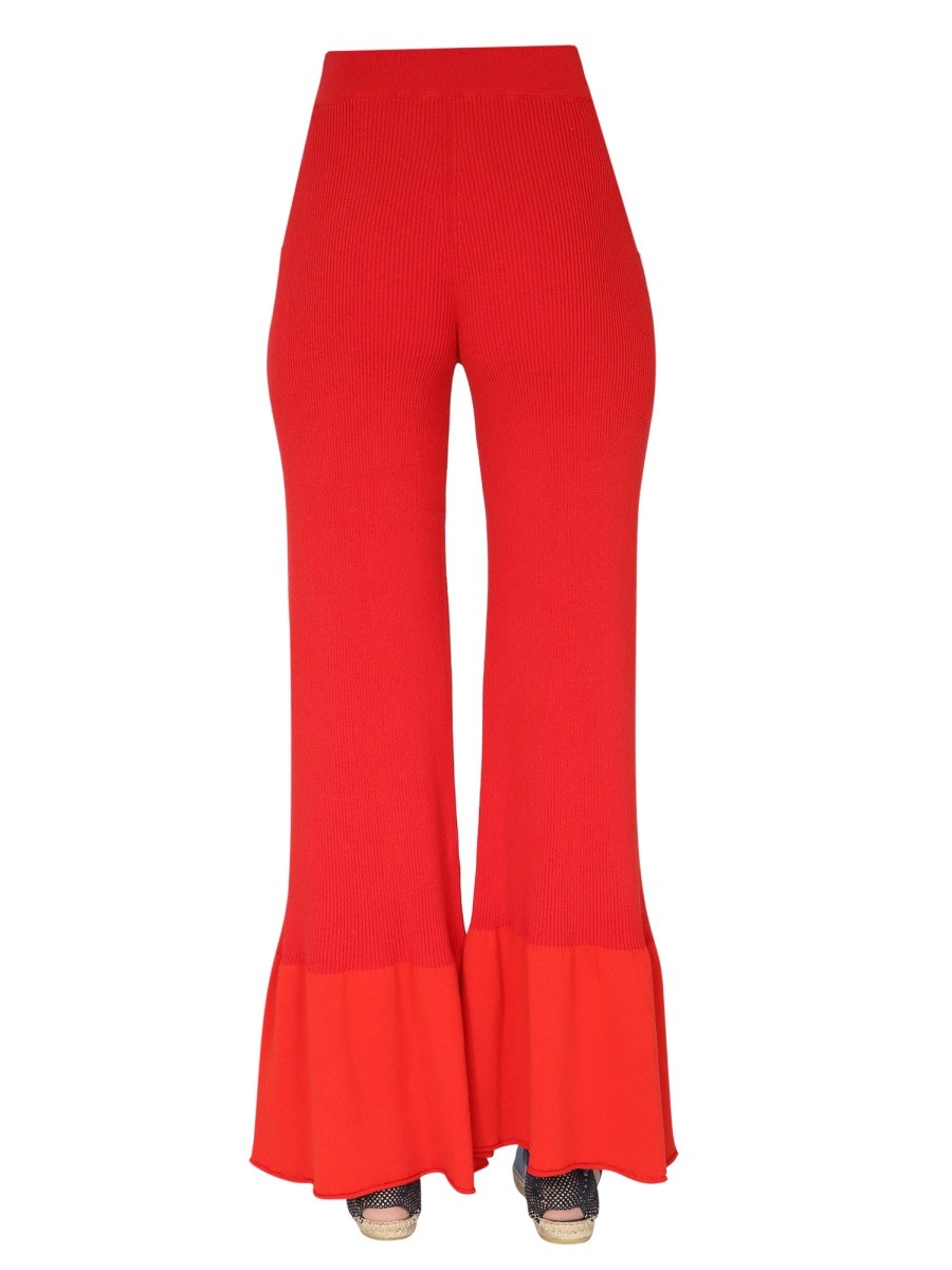stella mccartney RIBBED KNIT TROUSERS - Image 4