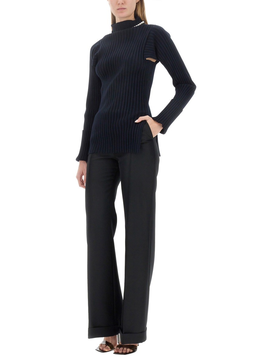 Philosophy Di Lorenzo Serafini - RIBBED STRETCH KNIT - Image 2