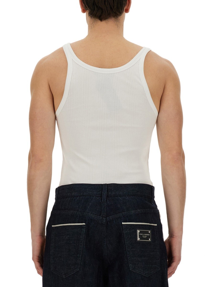 Dolce & Gabbana - RIBBED TANK TOP - Image 3