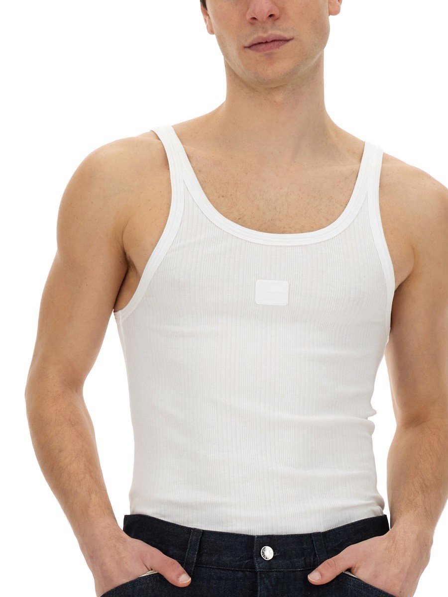 Dolce & Gabbana - RIBBED TANK TOP - Image 4