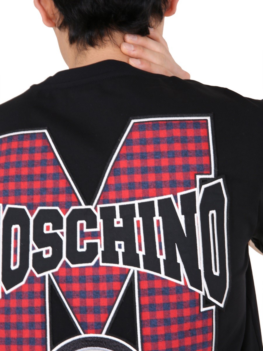 Moschino - ROUND NECK T-SHIRT - Image 4