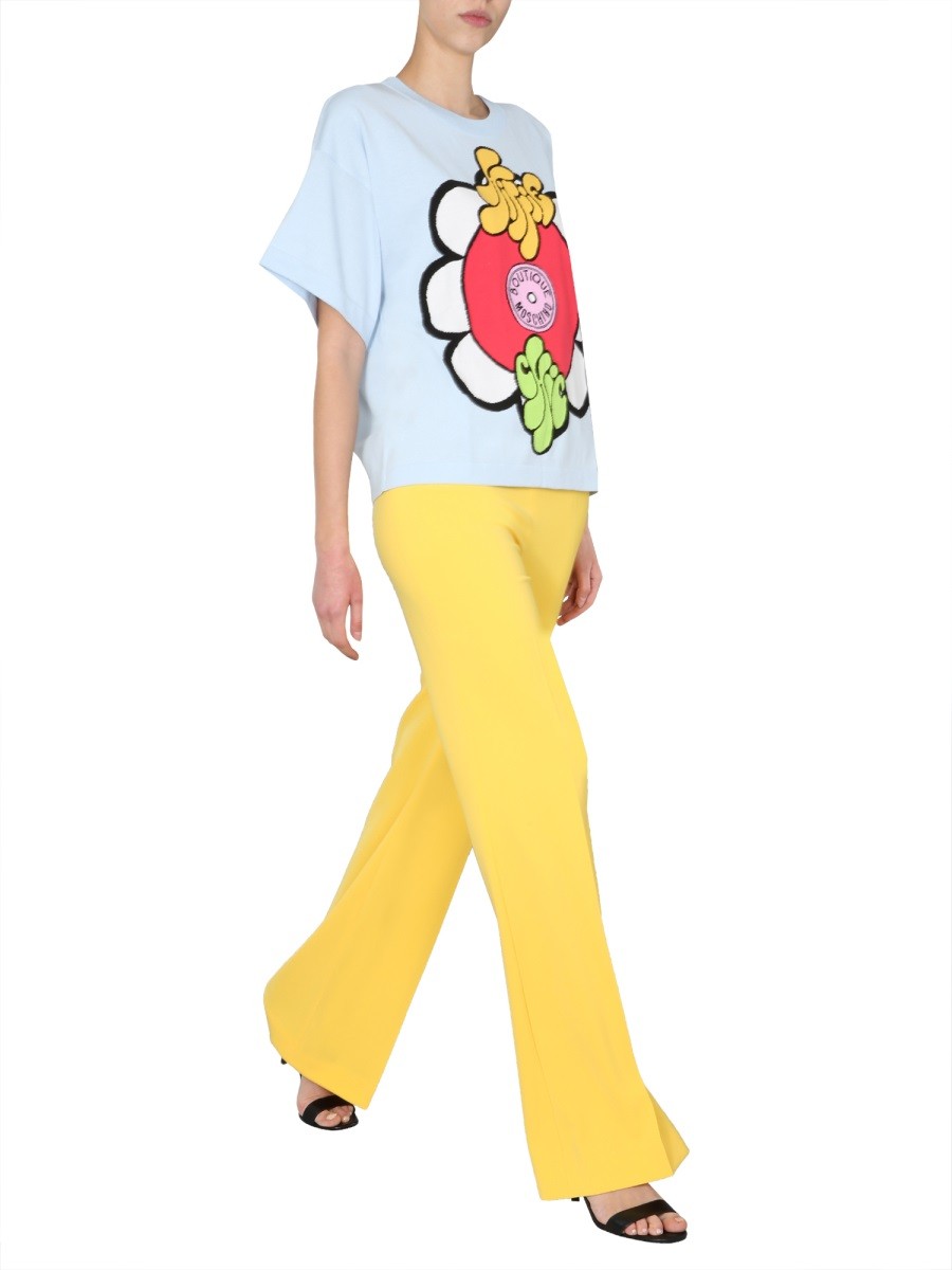 Boutique Moschino ROUND NECK T-SHIRT - Image 2