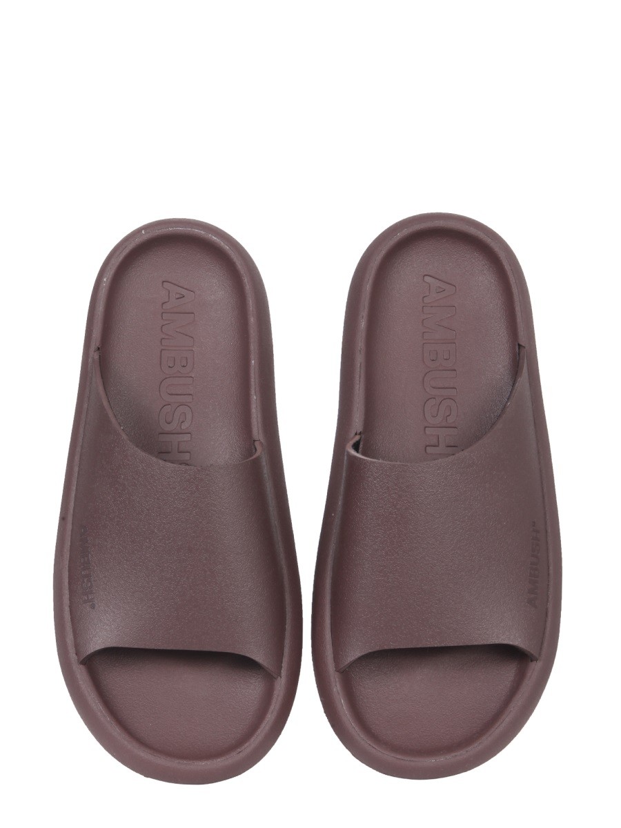 AMBUSH RUBBER SLIDE SANDALS - Image 2