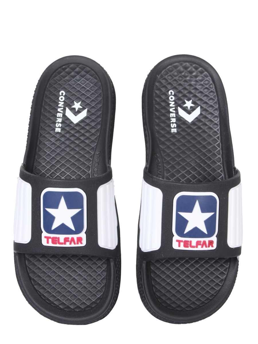TELFAR X CONVERSE RUBBER SLIDE SANDALS - Image 2