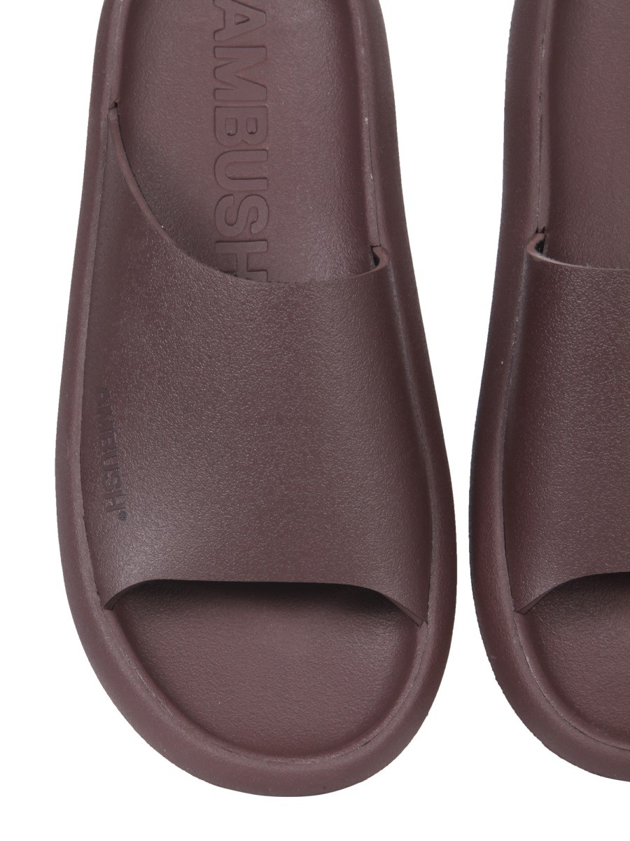 AMBUSH RUBBER SLIDE SANDALS - Image 4