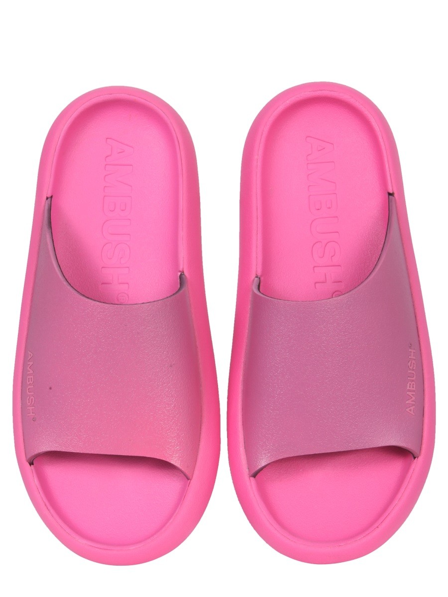 AMBUSH RUBBER SLIDE SANDALS - Image 2