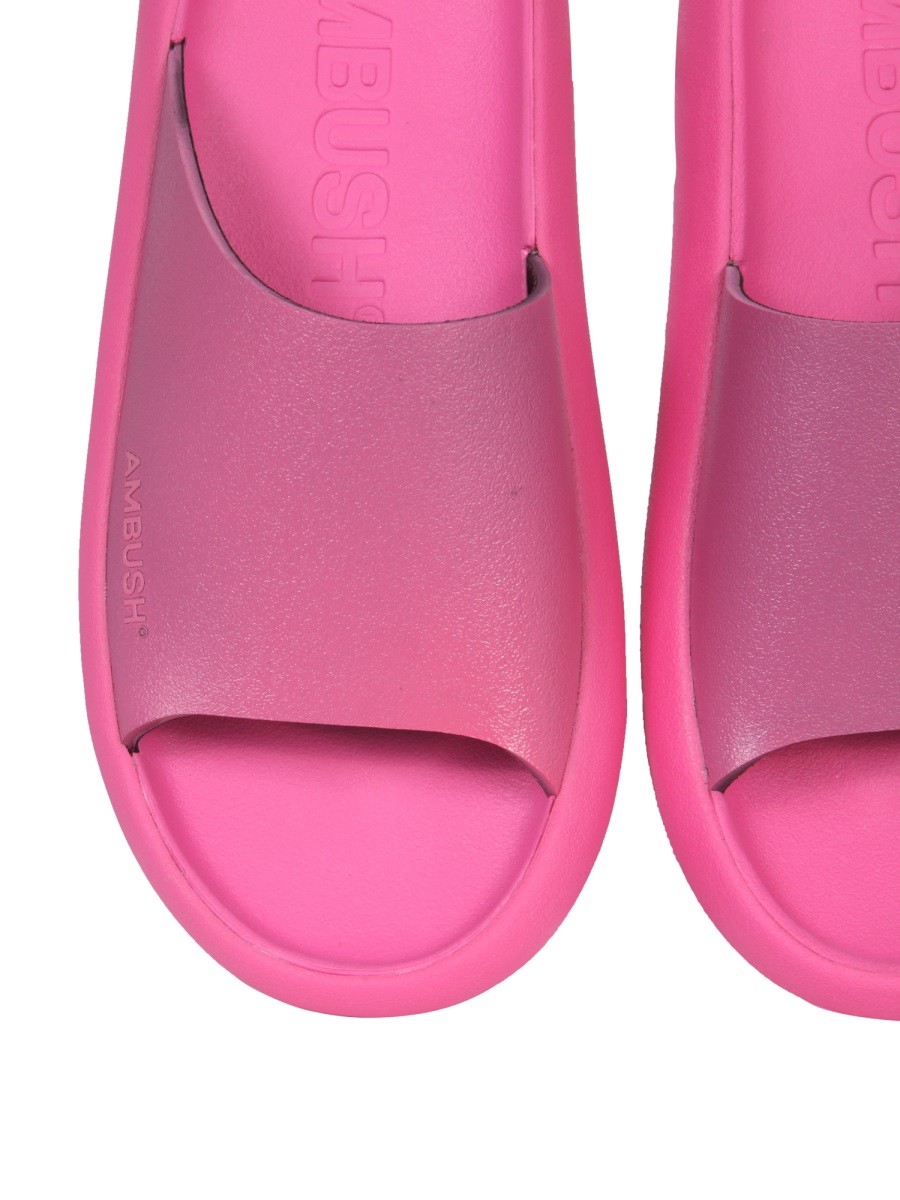 AMBUSH RUBBER SLIDE SANDALS - Image 4