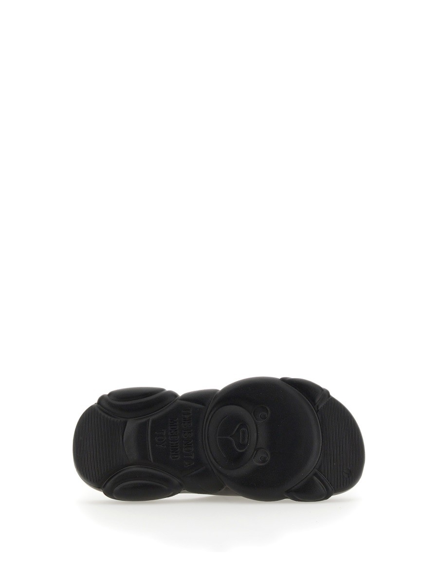 Moschino - RUBBER TEDDY SOLE MULES - Image 4