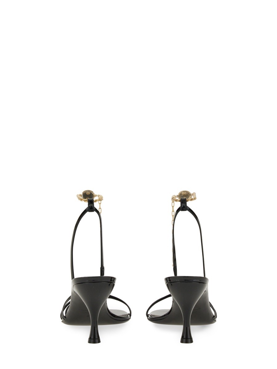 Ferragamo - SANDAL WITH CHAIN - Image 3