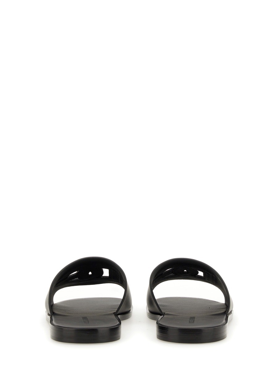 Dolce & Gabbana - SANDAL WITH LOGO - Image 3